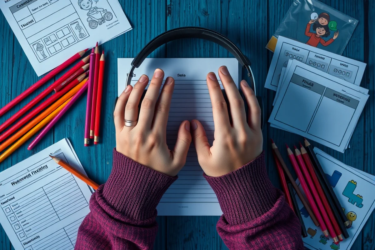 headphones for kids in winter — Headphones for Kids in Winter (the finished result)