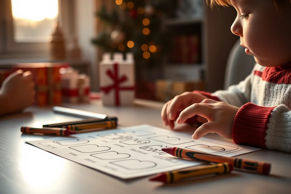 santa letters to kids printable — Santa Letters to Kids Printable (step by step)