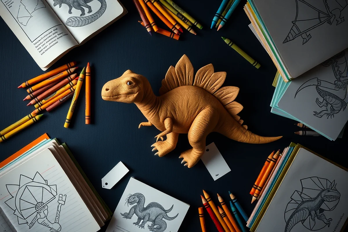 easy drawing ideas for kids dinosaur — Easy Drawing Ideas For Kids Dinosaur (the finished result)