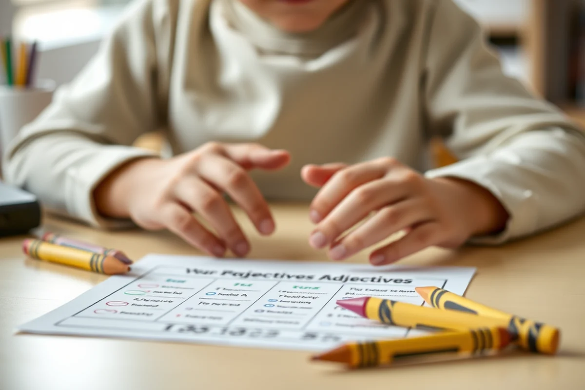 explaining adjectives to children — Explaining Adjectives To Children (step by step)