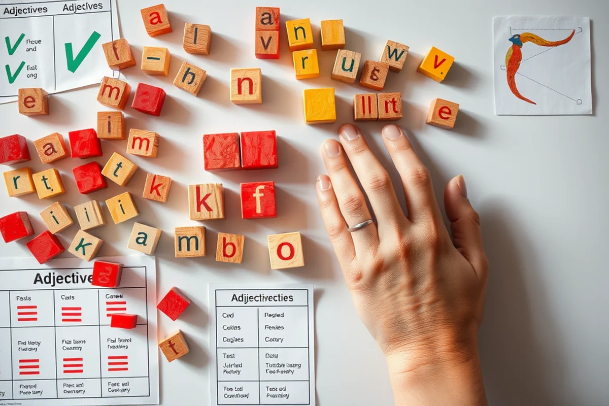 how to teach adjectives — How To Teach Adjectives (the finished result)