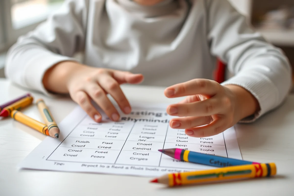 explaining rhyming words to kids — Explaining Rhyming Words To Kids (step by step)