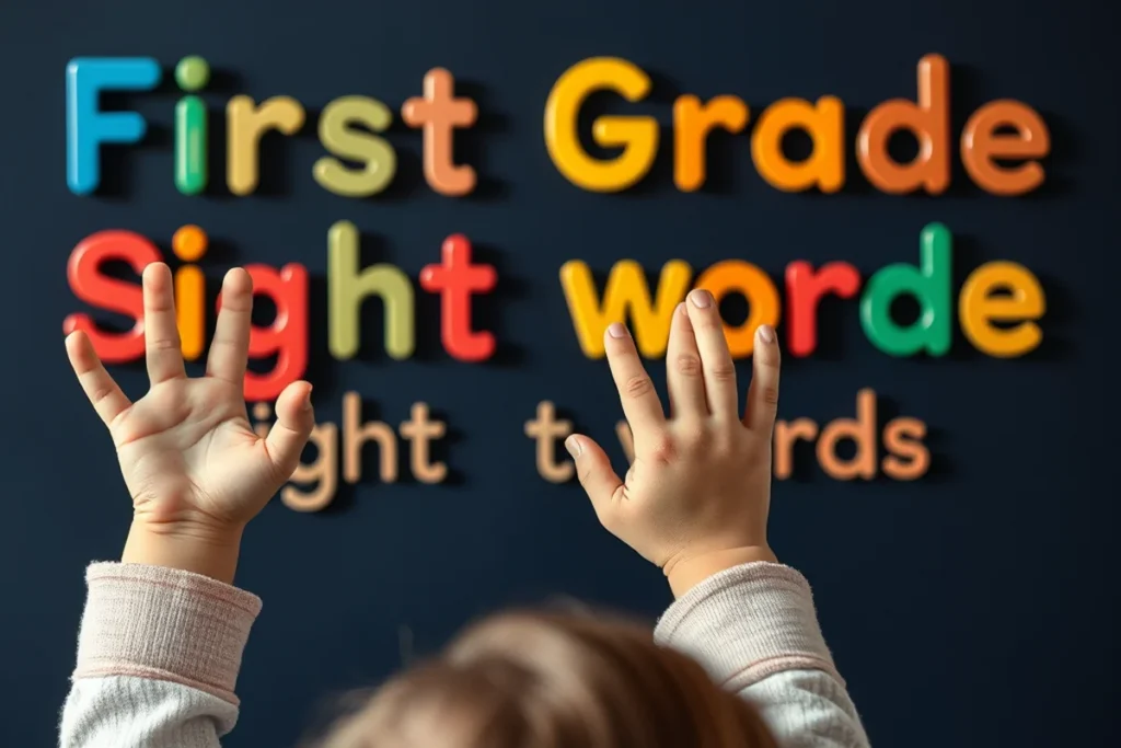 First Grade Sight Words