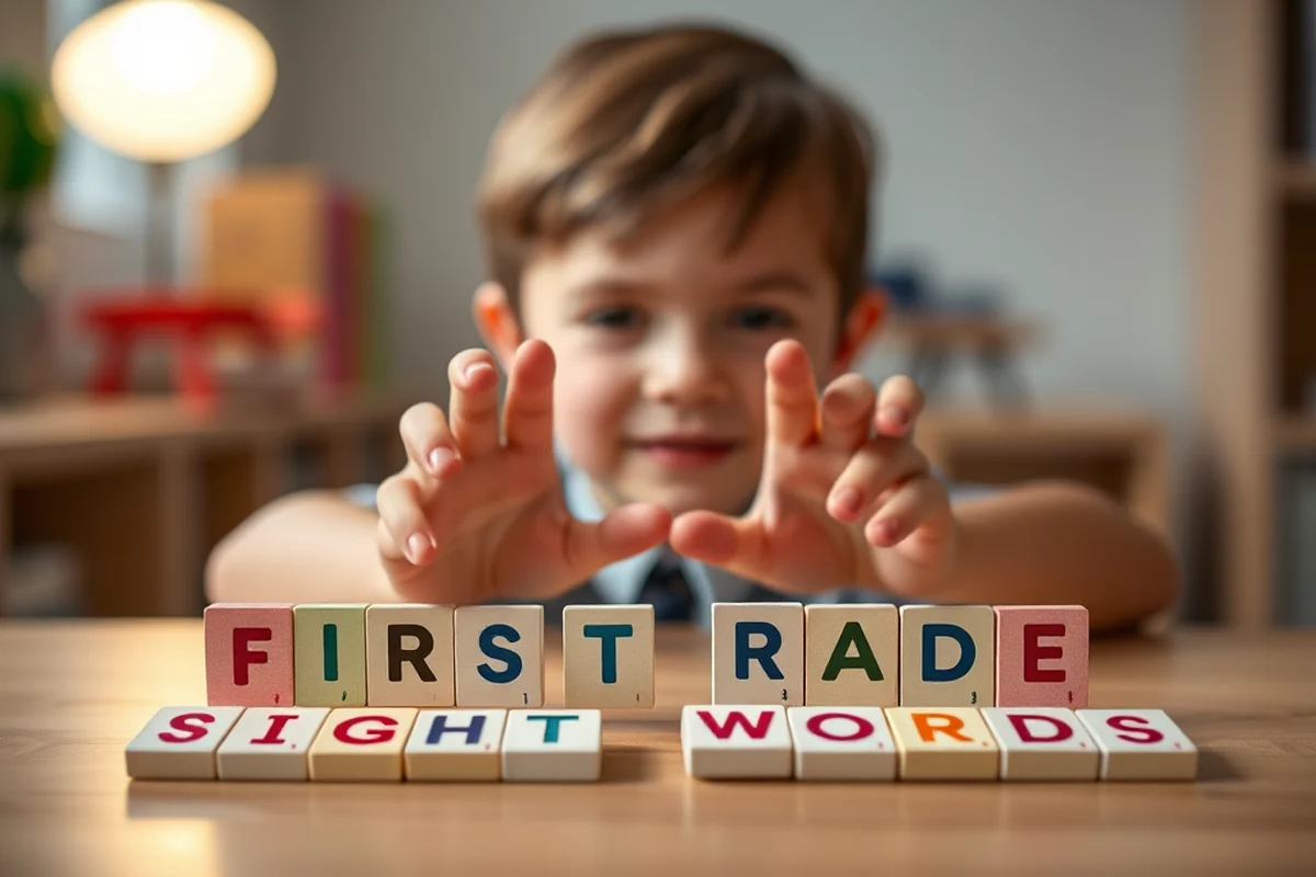 first grade sight words — First Grade Sight Words (step by step)