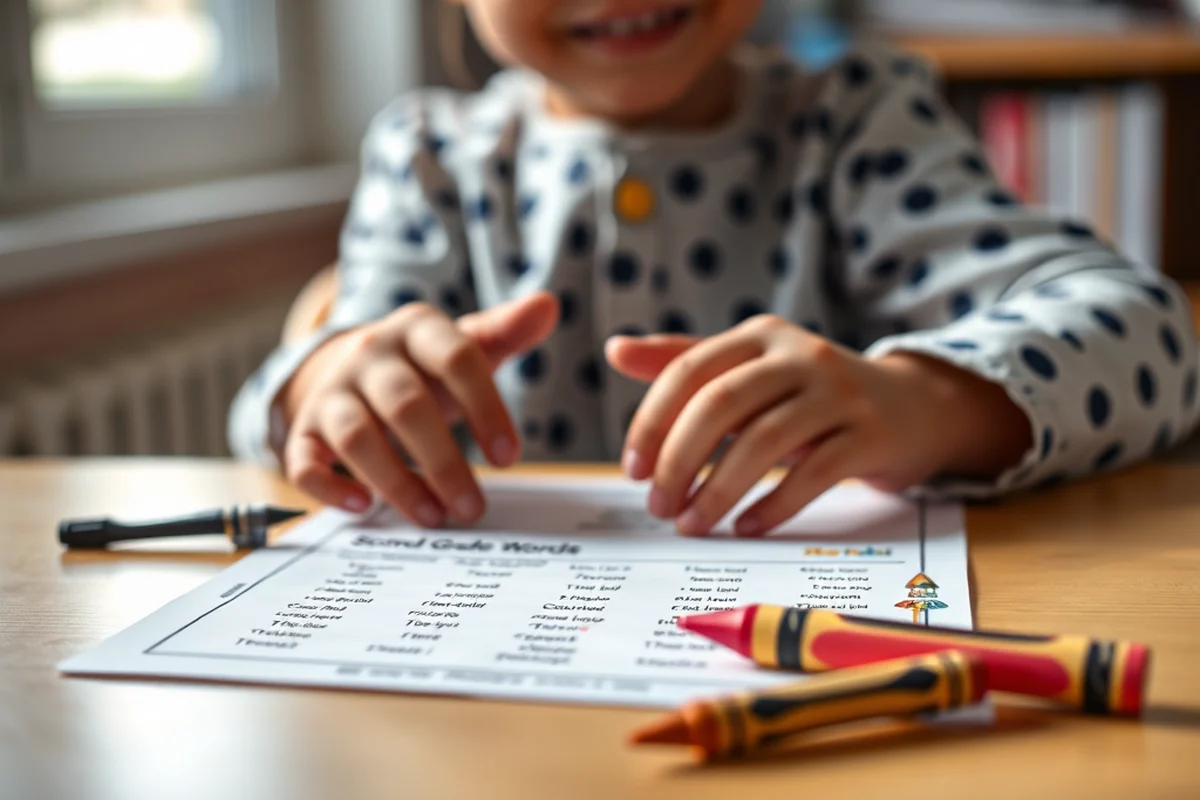 second grade sight words — Second Grade Sight Words (step by step)