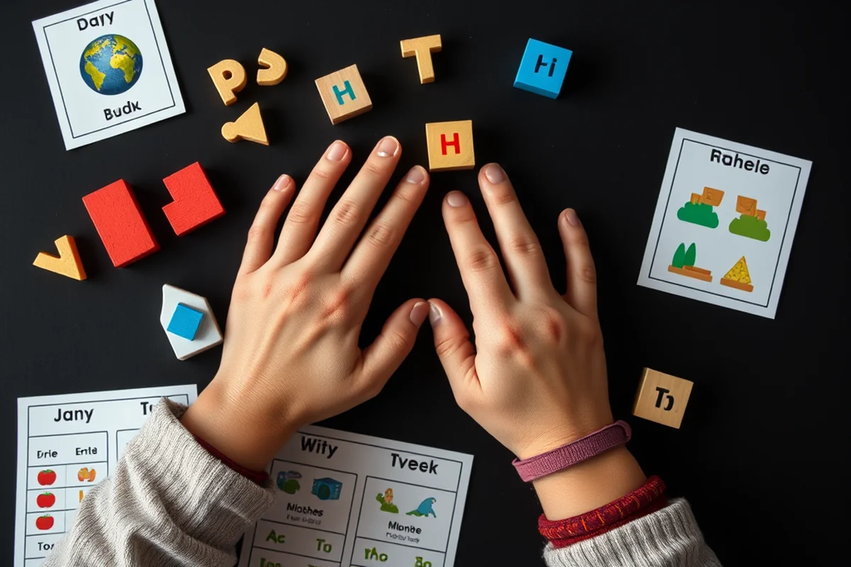 teach kids days of the week — Teach Kids Days Of The Week (the finished result)