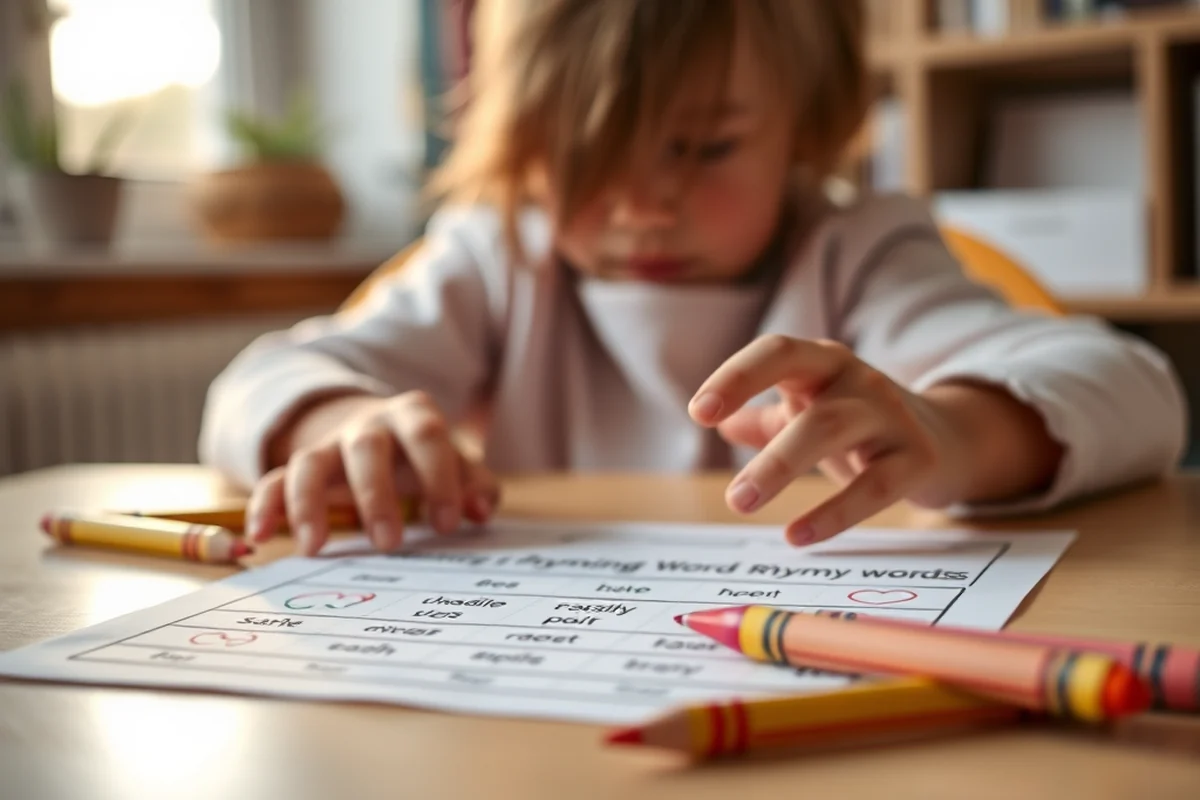 teaching rhyming words to kids — Teaching Rhyming Words To Kids (step by step)
