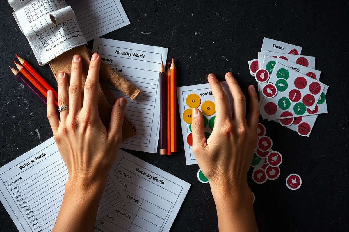 teaching vocabulary words — Teaching Vocabulary Words (the finished result)