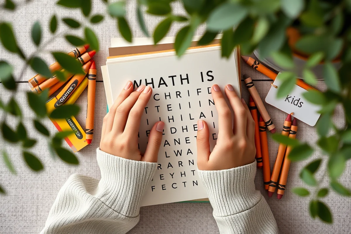 what is word search for kids — What Is Word Search For Kids (the finished result)